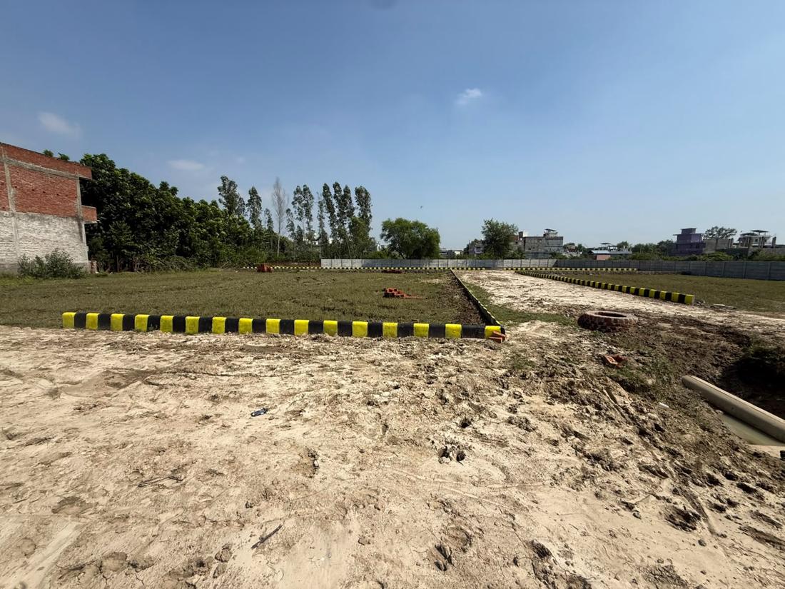 Plots marked and ready for registry